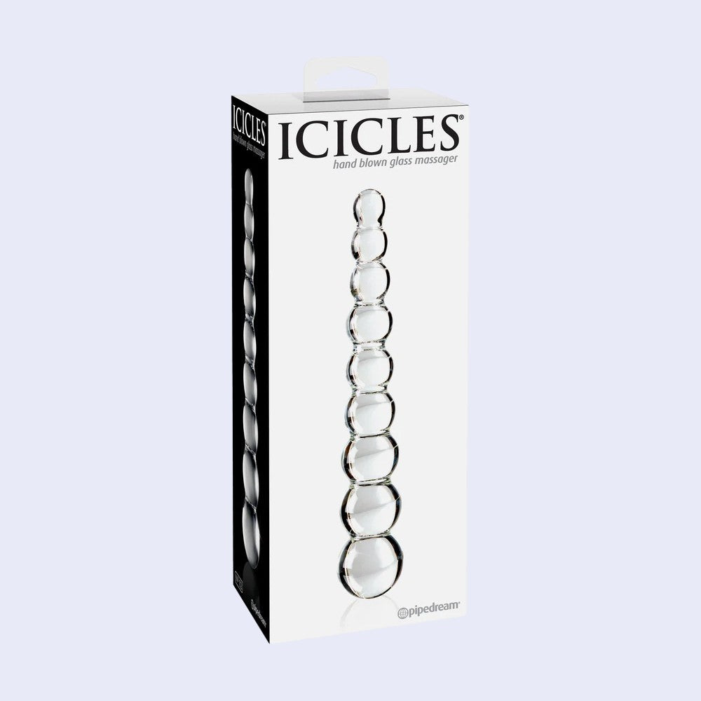 Icicles No. 2 8.5 Inch Glass Wand