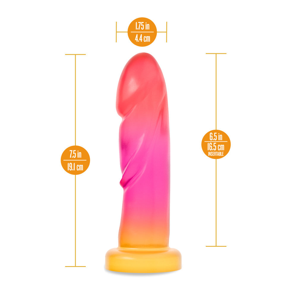 Blush Avant Sunburst 7.5 Inch Silicone Dildo - La Pepa