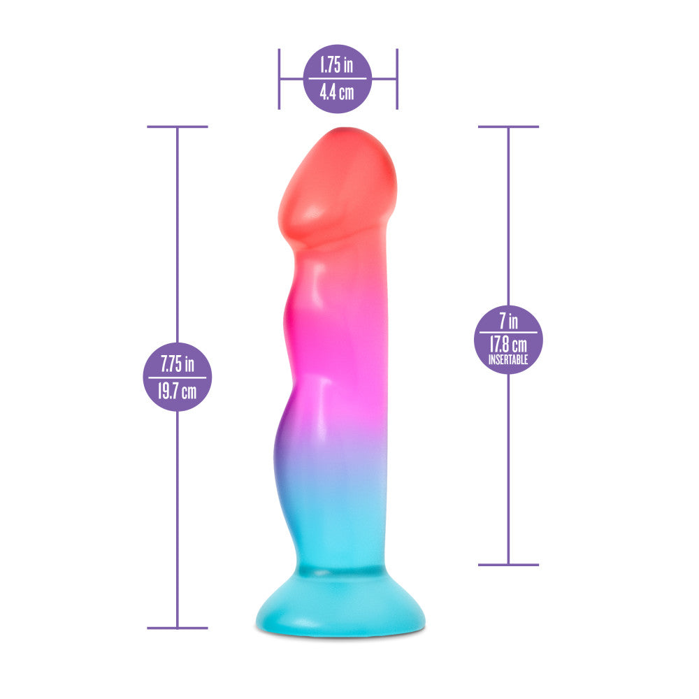 Blush Avant Tropical 7.75 Inch Silicone Dildo - La Pepa
