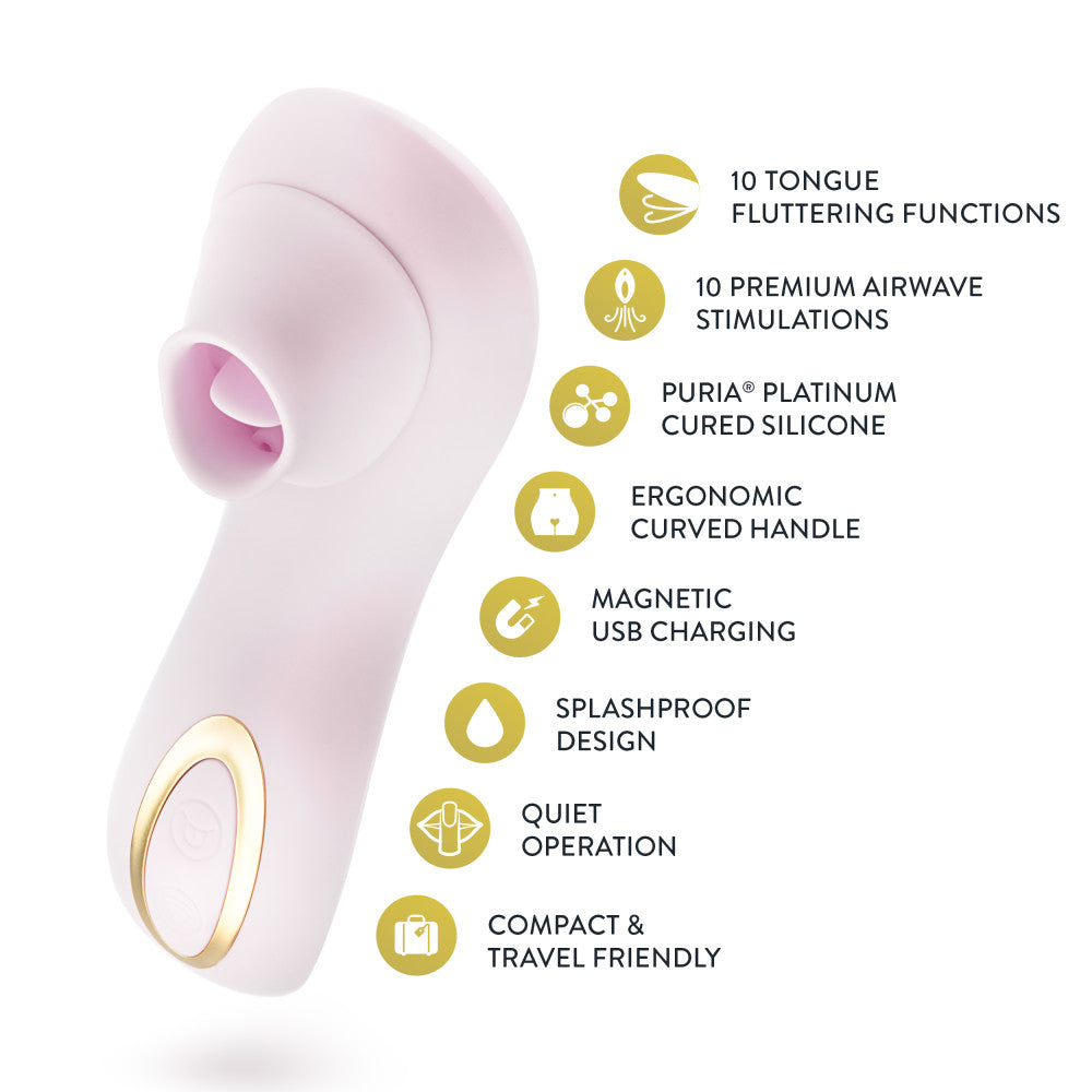 Blush Delice Fleur Clitoral Suction Stimulator - La Pepa