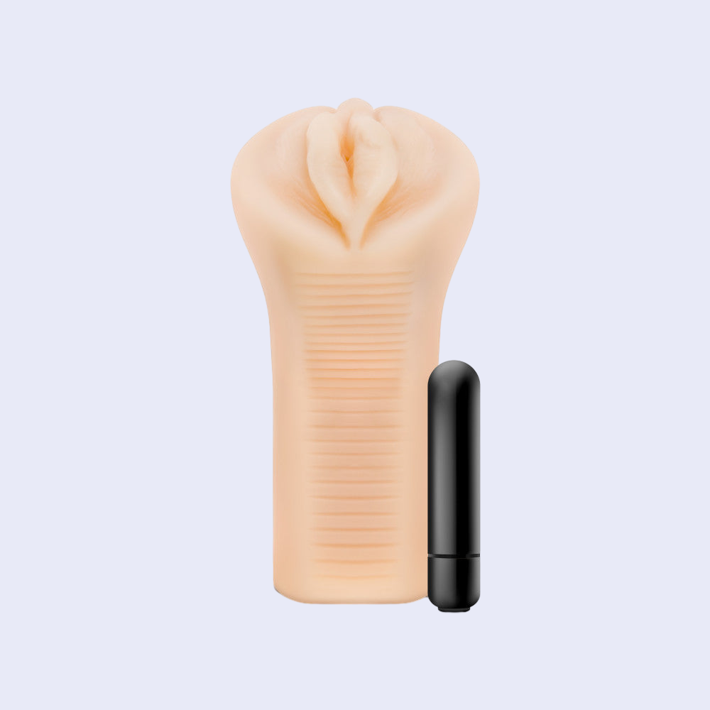Blush EnLust Emma Masturbator with Bullet Vibrator - La Pepa