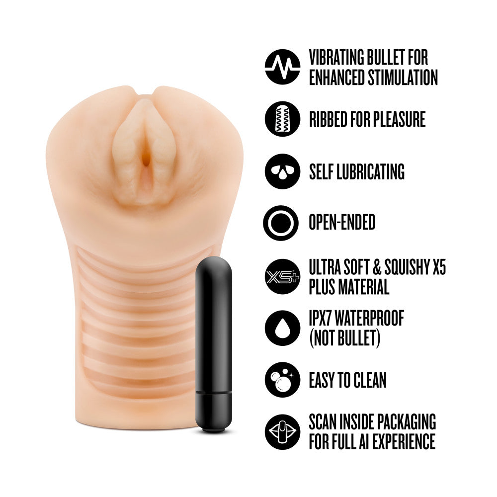 Blush EnLust Georgia Masturbator with Bullet Vibrator - La Pepa