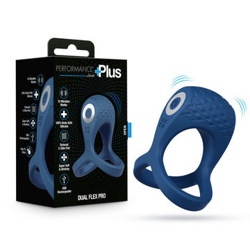 Performance Plus Dual Flex Pro Vibrating Cock Ring