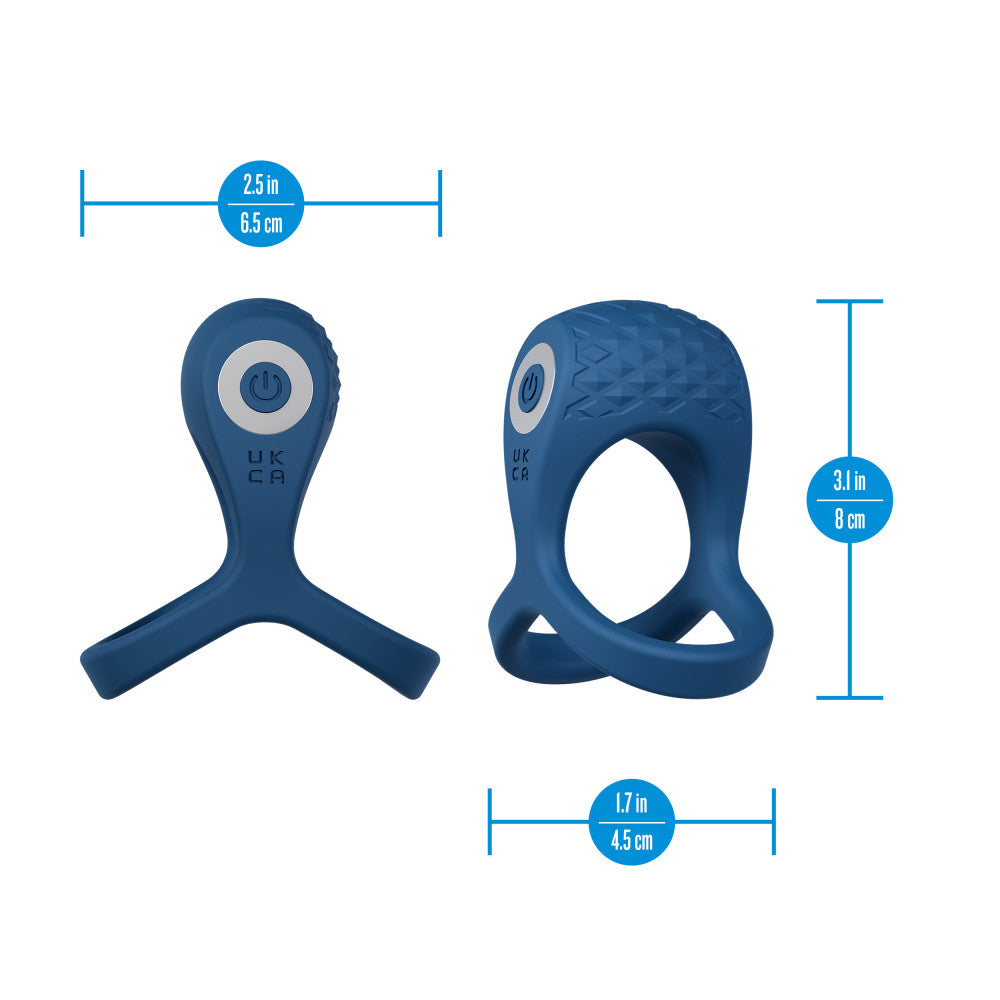 Performance Plus Dual Flex Pro Vibrating Cock Ring - La Pepa