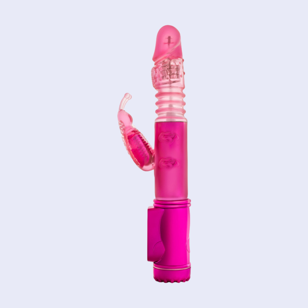 Blush Sexy Things Butterfly Thruster Mini Rabbit Vibrator - La Pepa