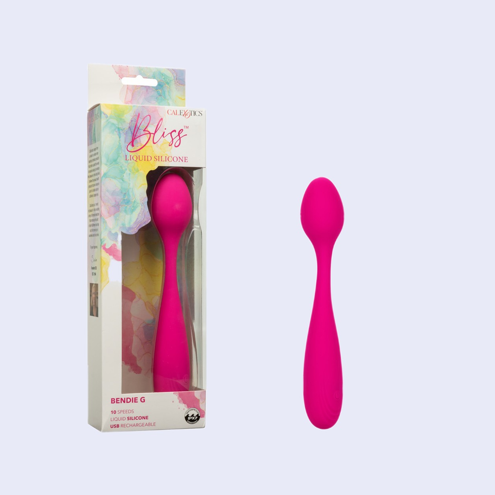 Bliss Liquid Silicone Bendie G Vibrator