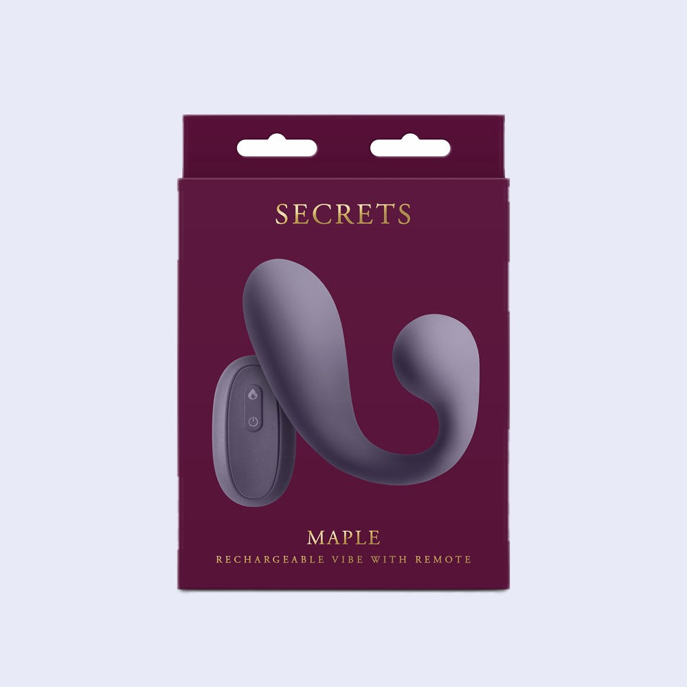 Secrets Maple Gray Dual Motor Vibrator