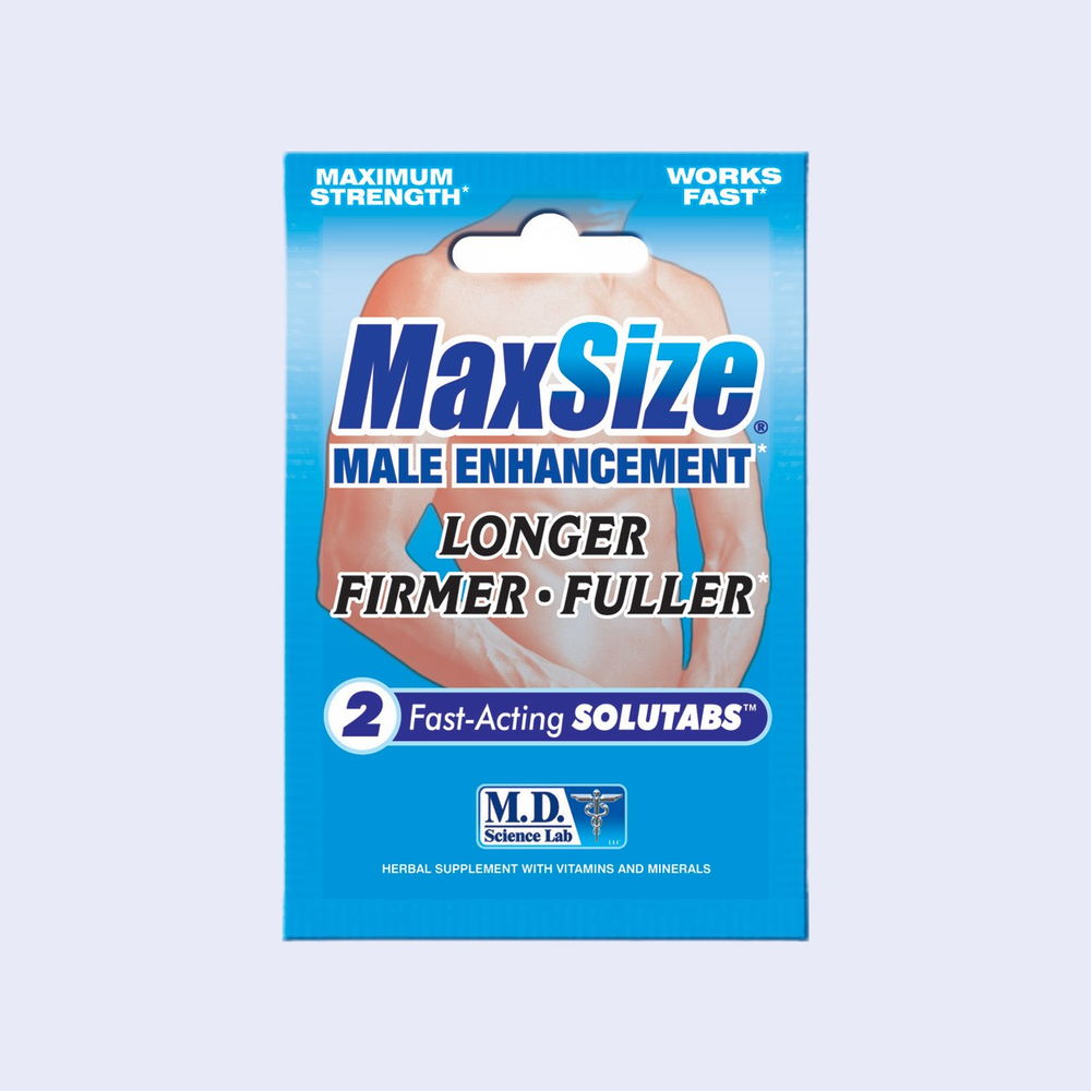MAX Size 24ct Display - Erectile Enhancement
