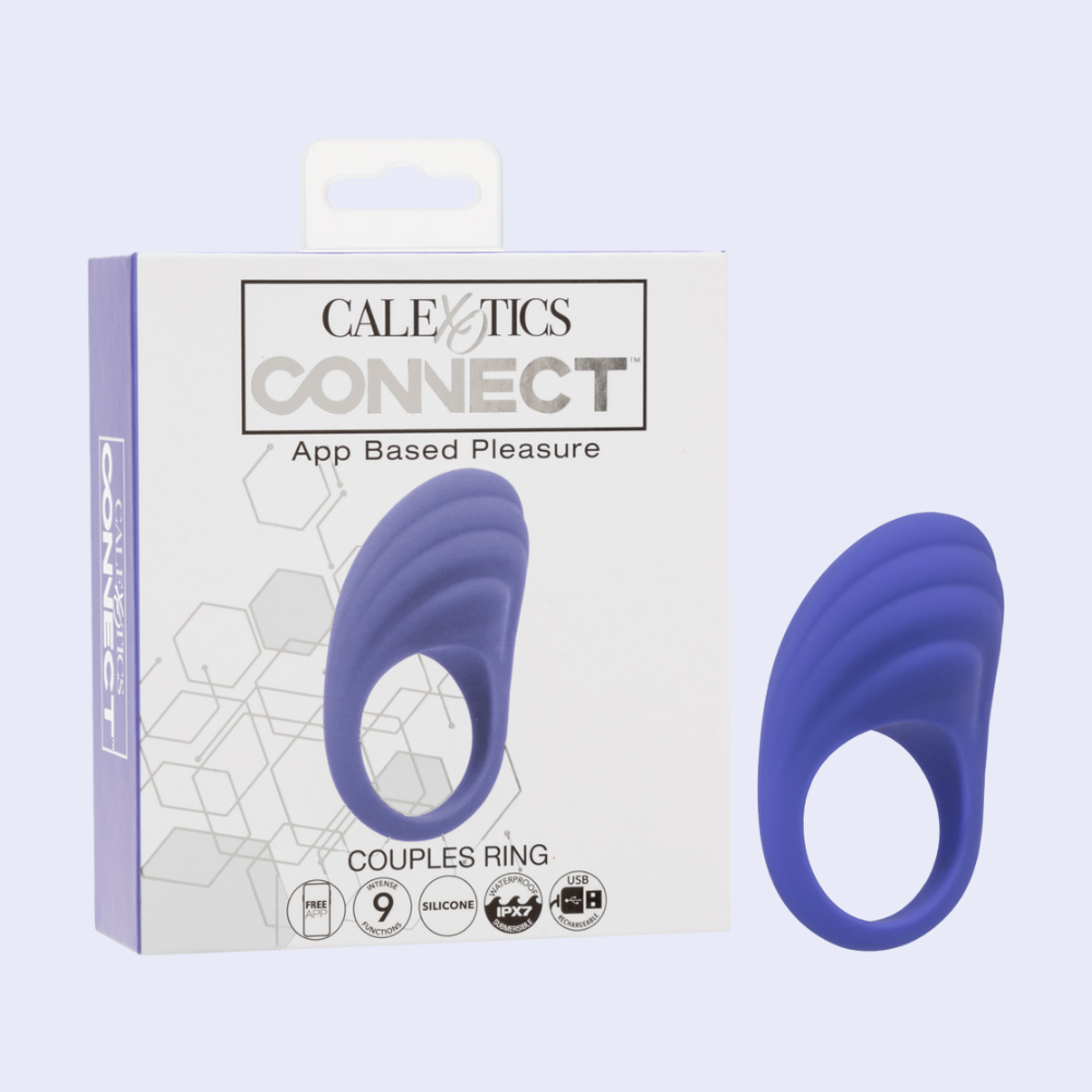 CalExotics Connect Couples Vibrating Penis Ring - La Pepa