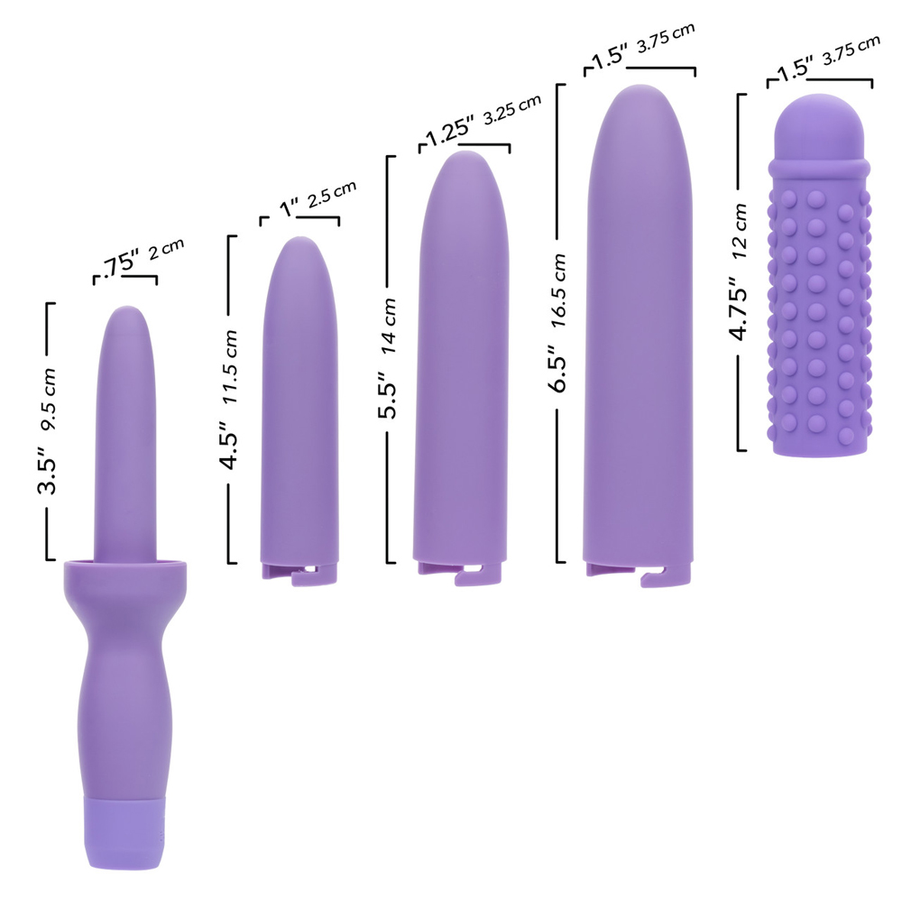 CalExotics Dr. Laura Berman Vibrating Dilator Set - La Pepa