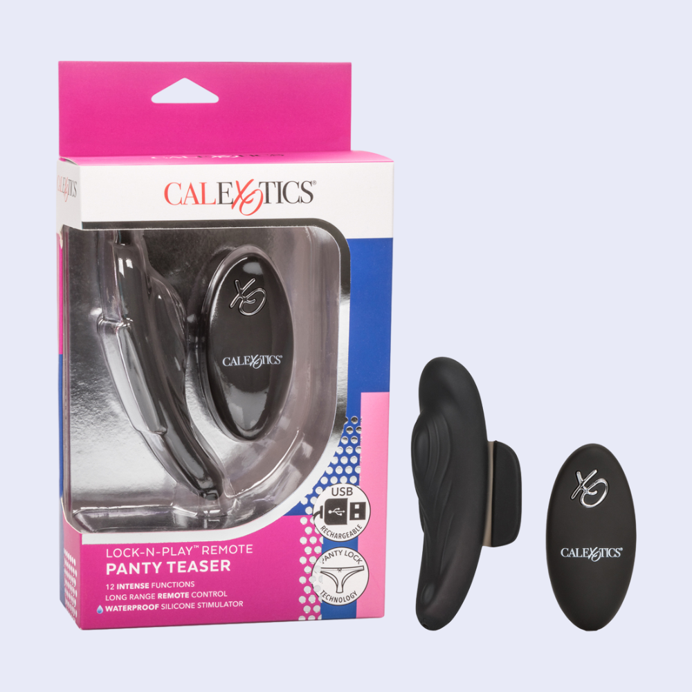 CalExotics Lock-N-Play Remote Panty Vibrator - La Pepa