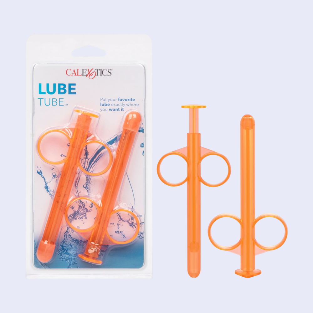 CalExotics Lube Tube Lubricant Applicator 2-Pack - La Pepa