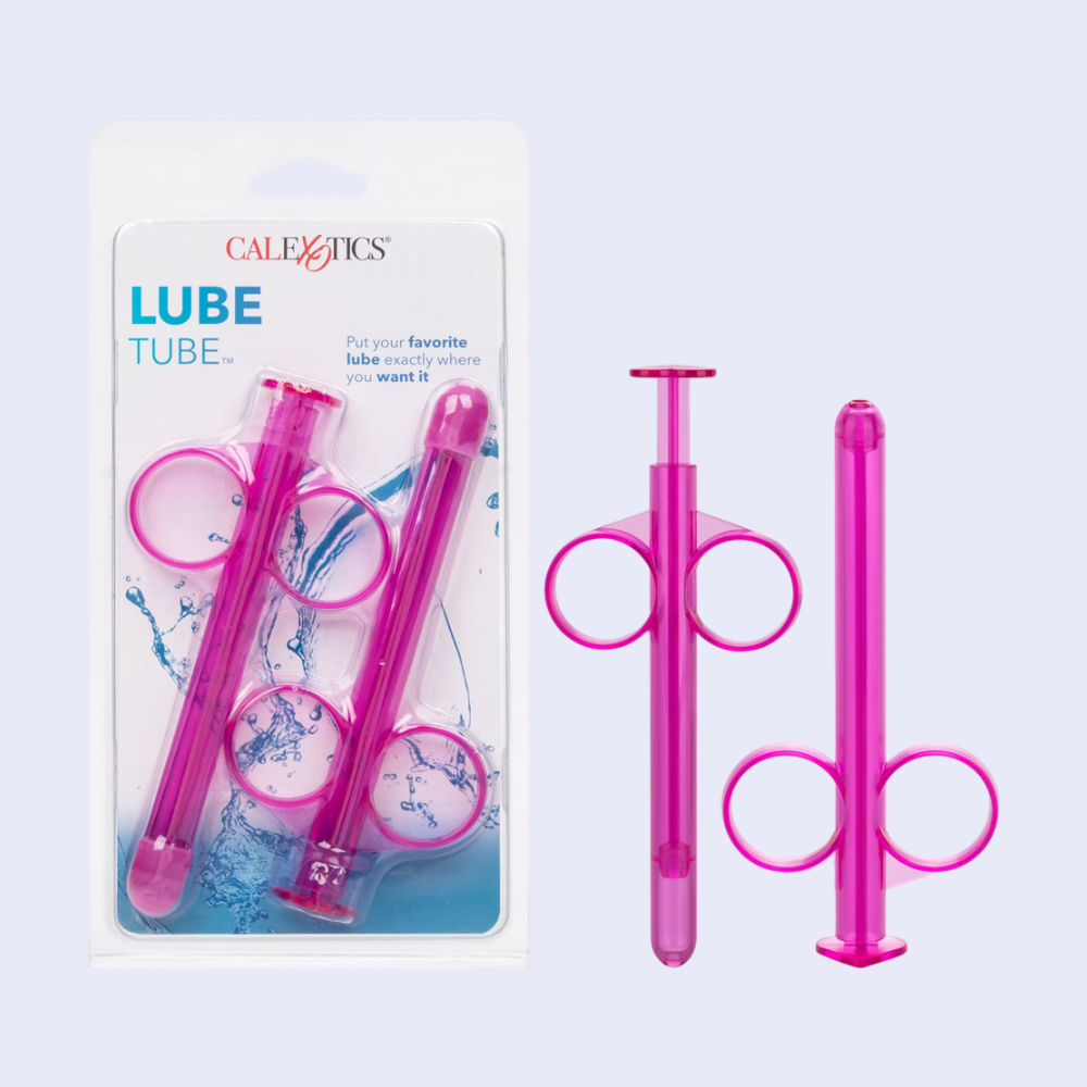 CalExotics Lube Tube Lubricant Applicator 2-Pack - La Pepa
