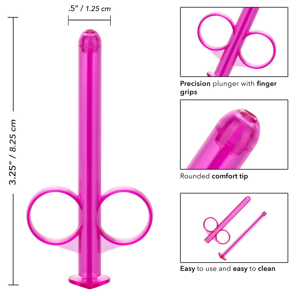 CalExotics Lube Tube Lubricant Applicator 2-Pack - La Pepa