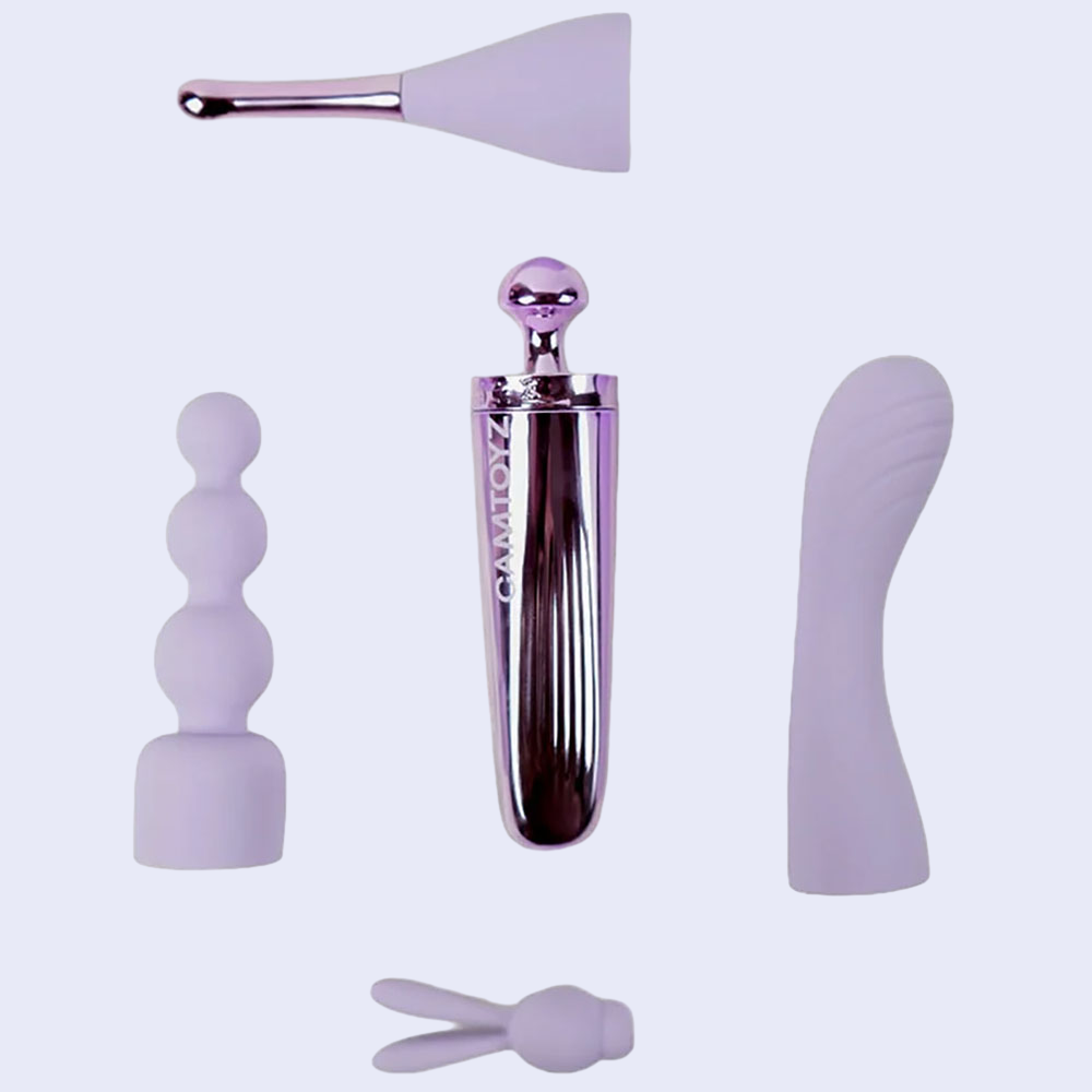 Camtoyz Fouria All-In-One Vibrating Bullet Set - La Pepa