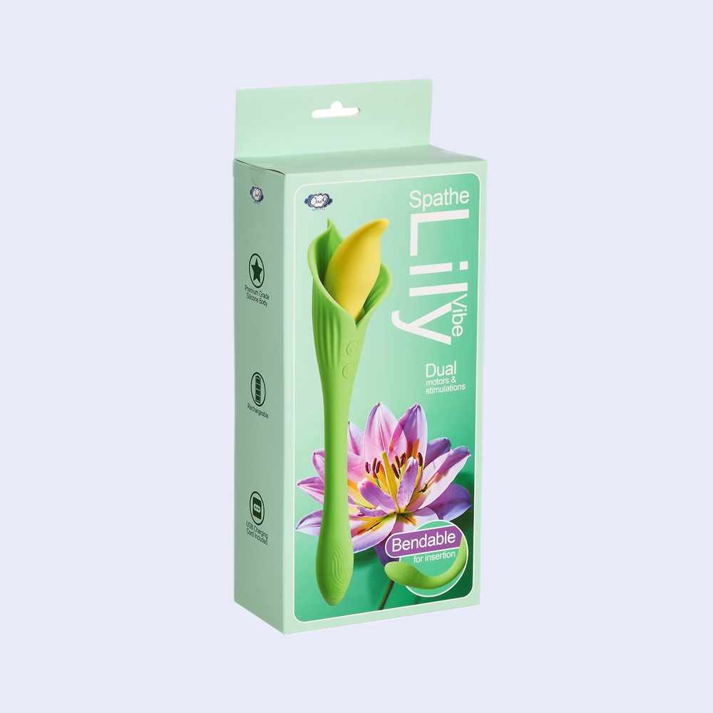 Cloud 9 Spathe Lily Vibe Two-Tone Vibrator