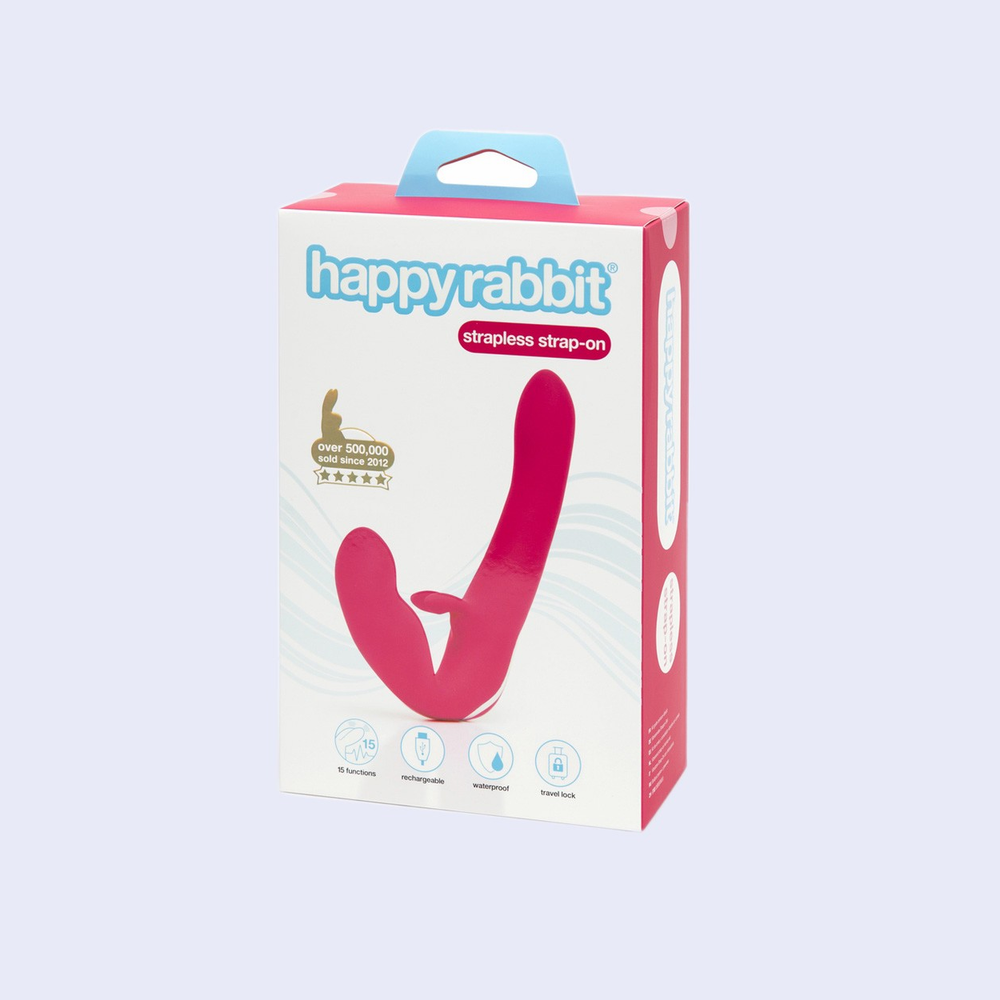 Happy Rabbit Strapless Strap-On Vibe