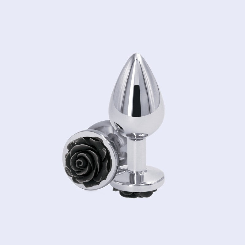 Rear Assets Rose Medium Anal Plug