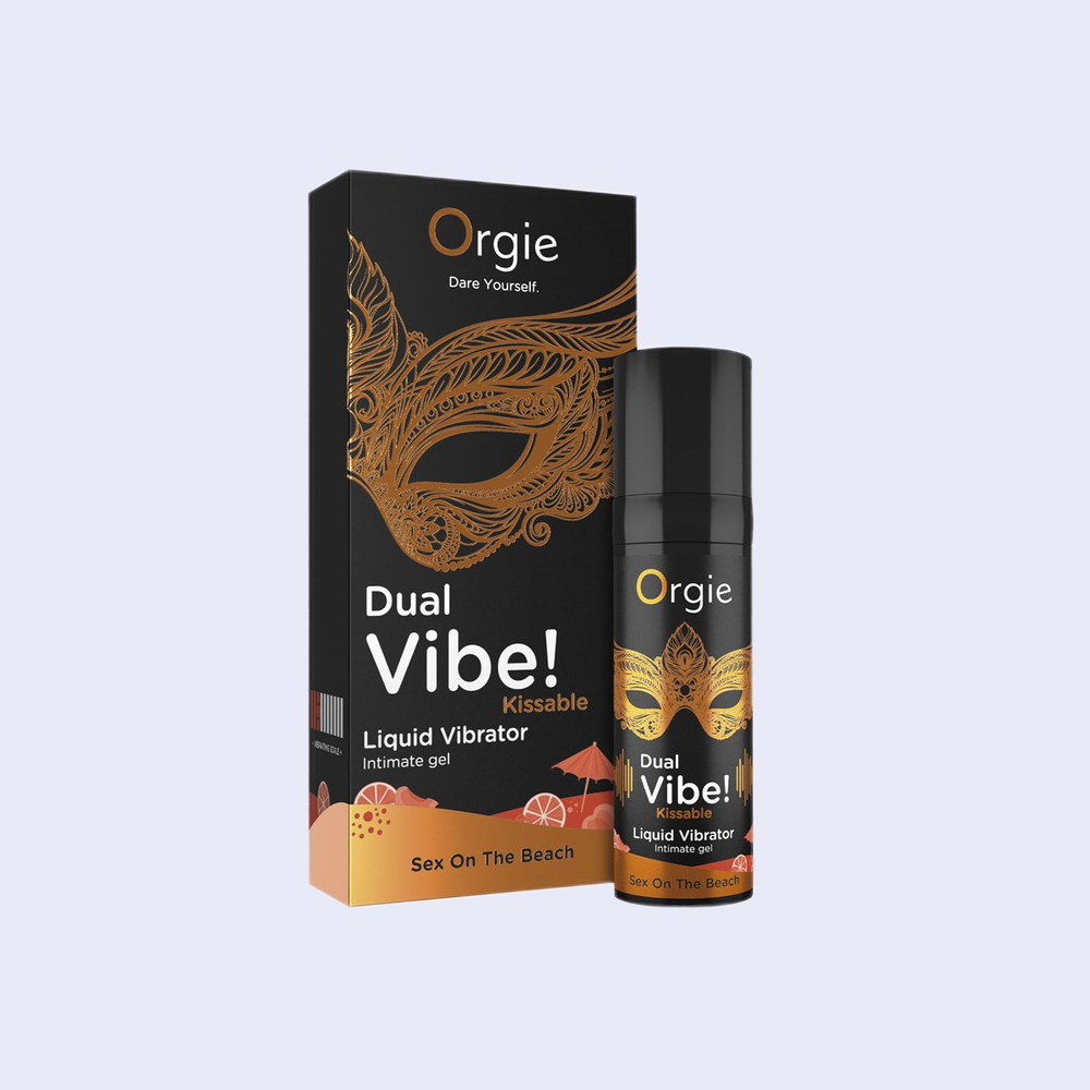 Orgie Dual Vibe Kissable Liquid Vibrator