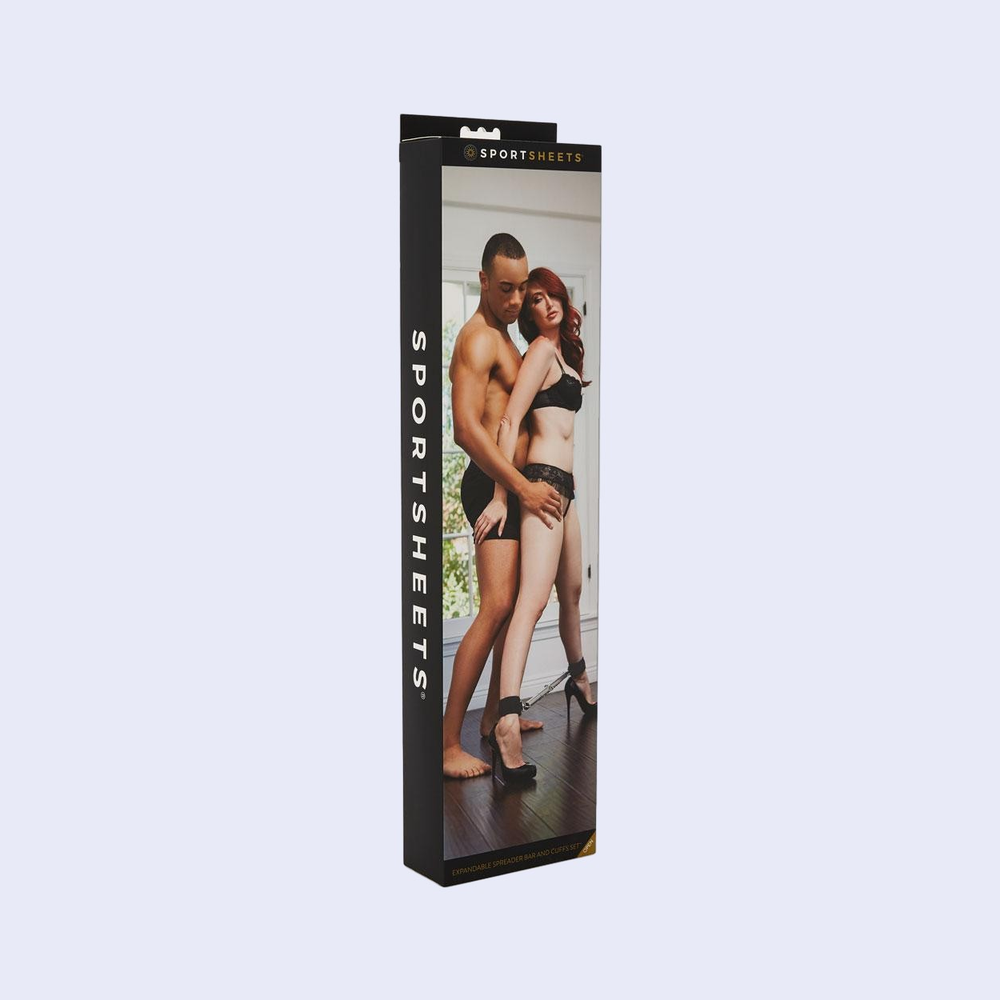 SPORTSHEETS Expandable Spreader Bar & Cuffs