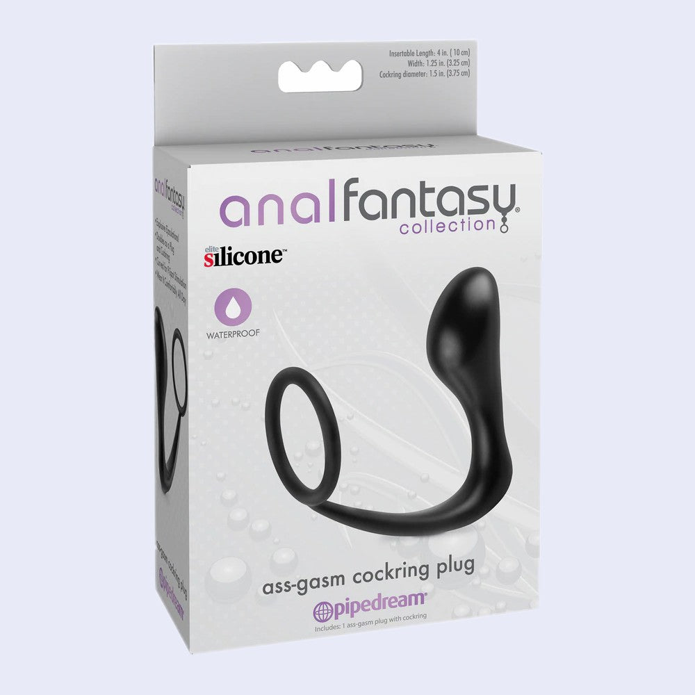 Anal Fantasy Ass-Gasm Cockring Plug