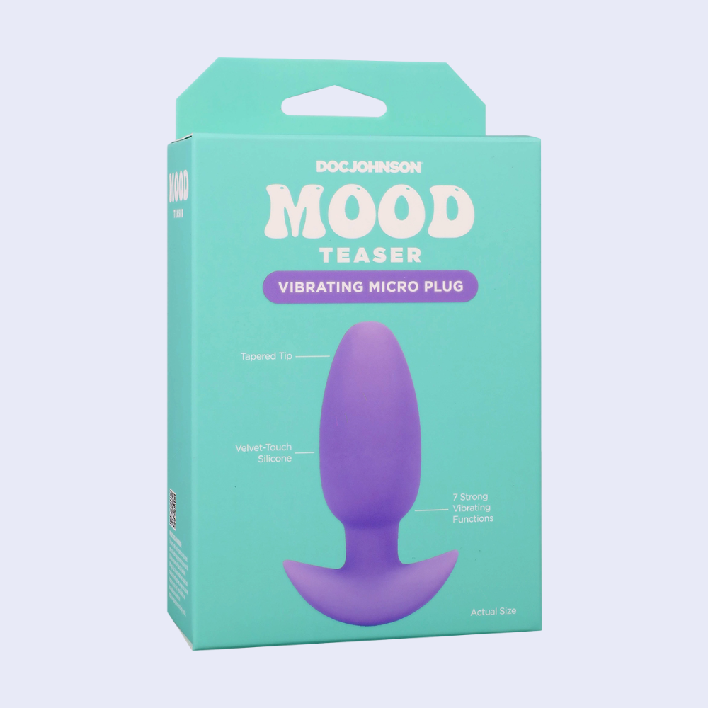 Doc Johnson Mood Teaser Vibrating Micro Plug - La Pepa