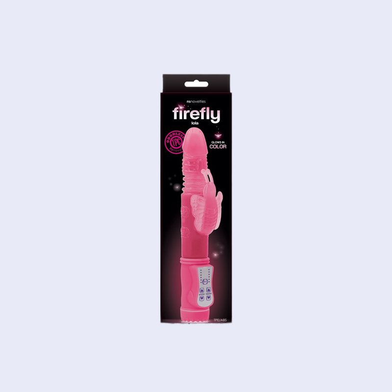 Firefly Lola Pink Rabbit Vibrator