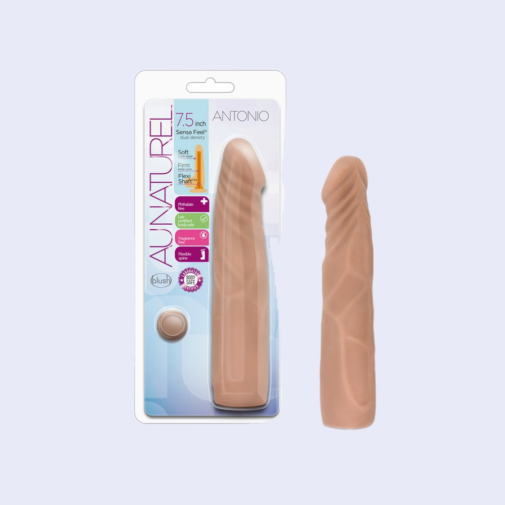 Au Naturel Antonio Latin 7.5 Inch Dildo