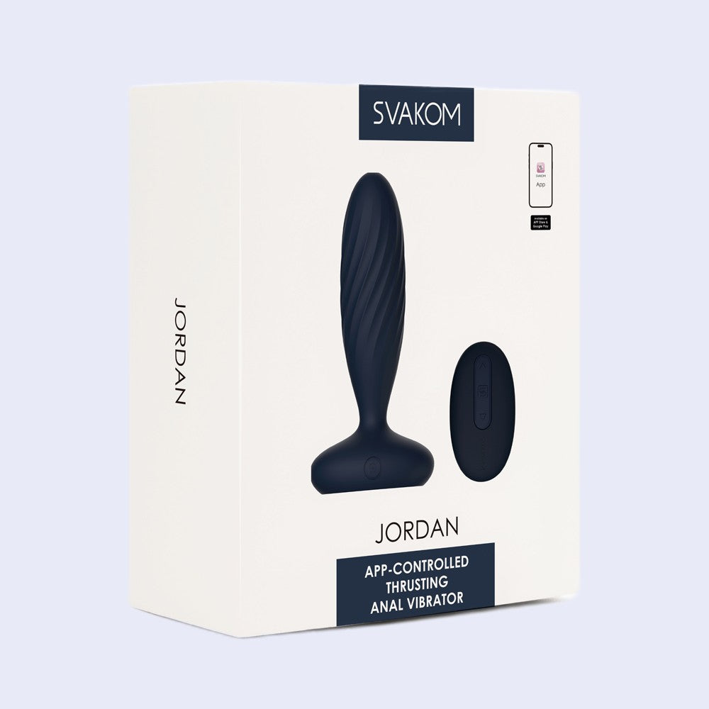 SVAKOM Jordan Navy Blue Vibrator