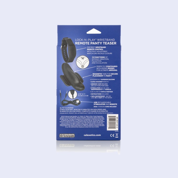 Lock-N-Play Wristband Remote Panty Teaser
