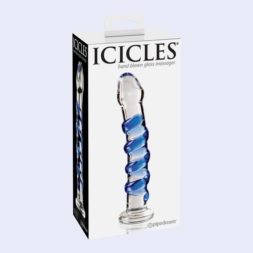 Icicles No. 5 7 Inch Glass Wand