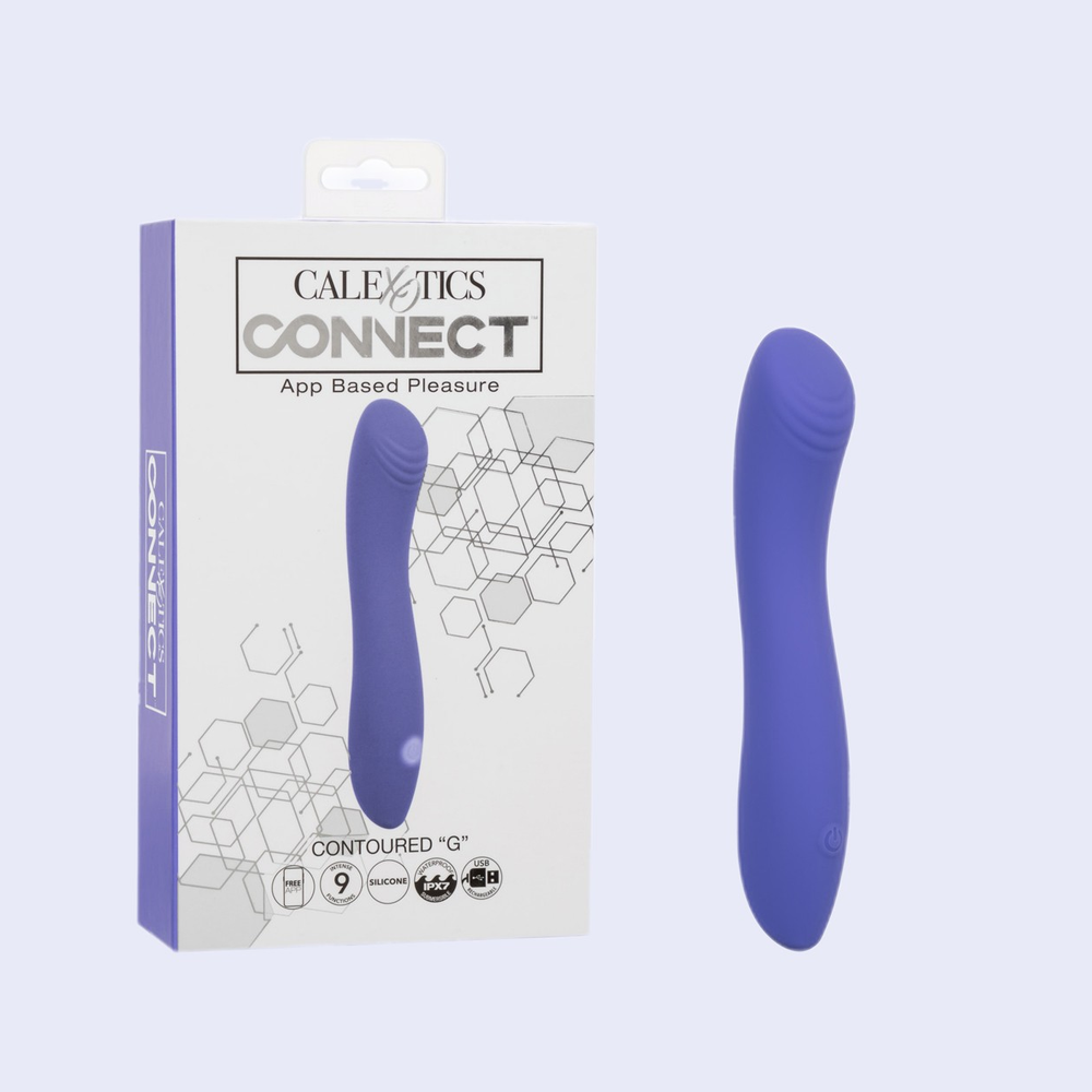 CalExotics Connect Contoured "G" App Controlled Vibrator
