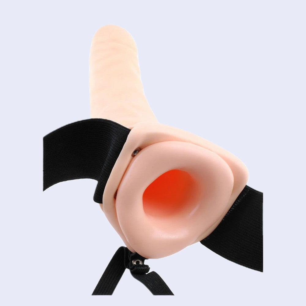Fetish Fantasy 8 Inch Hollow Strap-On