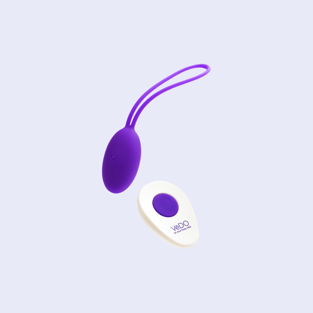 VEDO Peach Rechargeable Egg Vibe