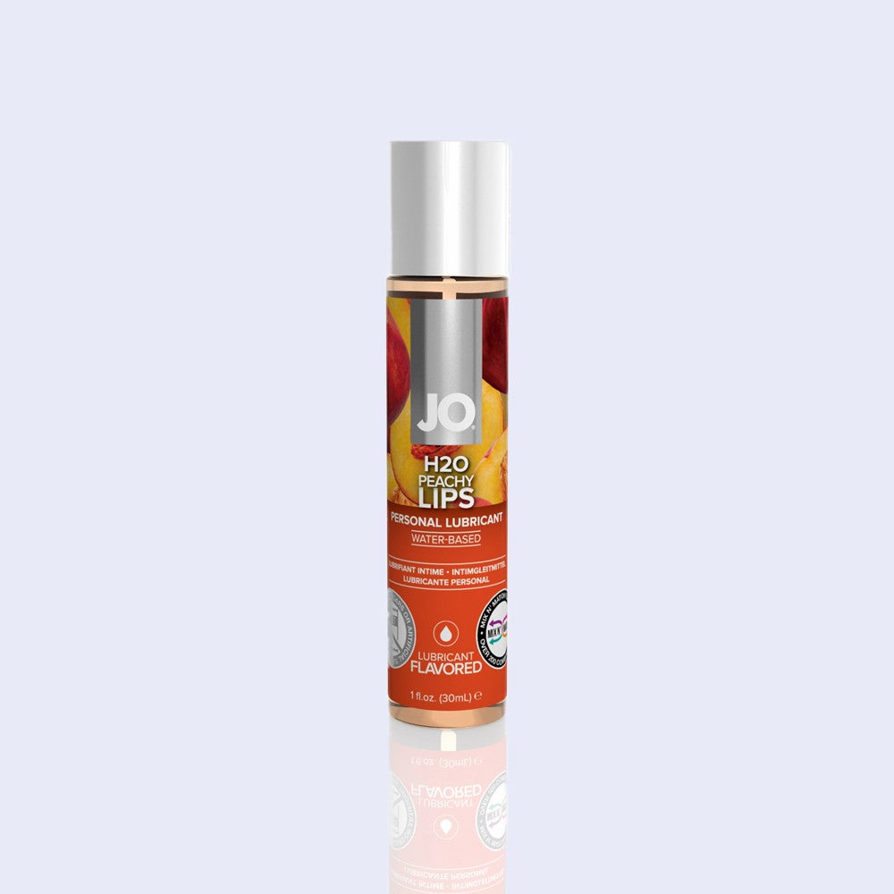 JO H2O Flavored Lubricant Peachy Lips 1 oz