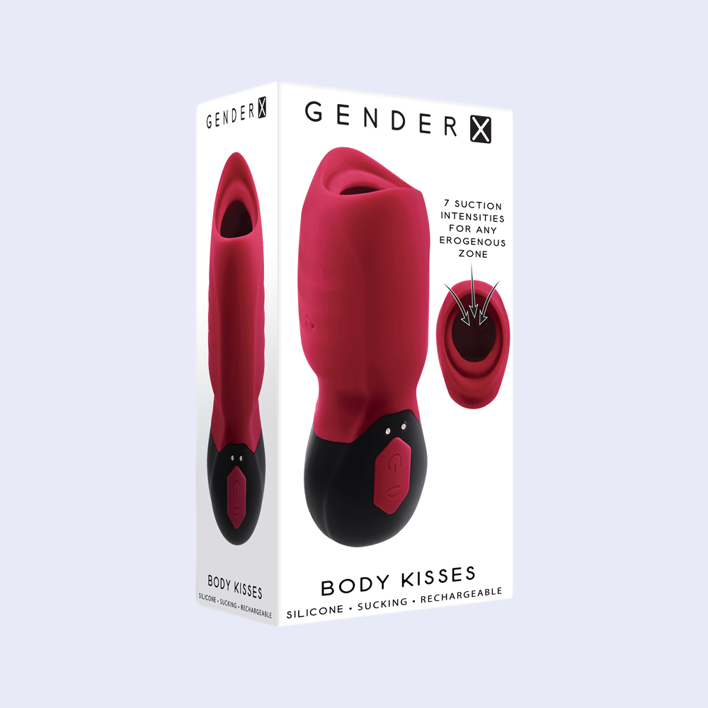 Gender X Body Kisses Suction Vibrator - La Pepa