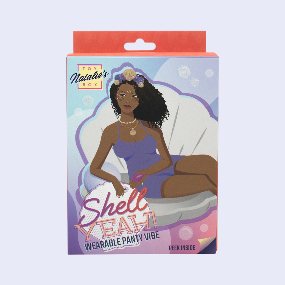 Shell Yeah! Remote Control Wearable Panty Vibrator - La Pepa