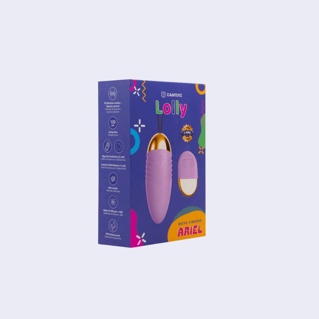 Lolly Ariel Remote Control Vibrating Egg - La Pepa