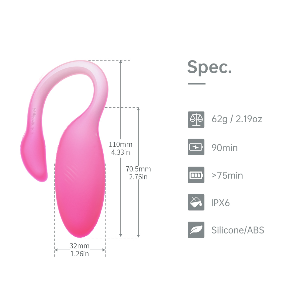 Magic Motion Flamingo Max App-Controlled Kegel Vibrator - La Pepa