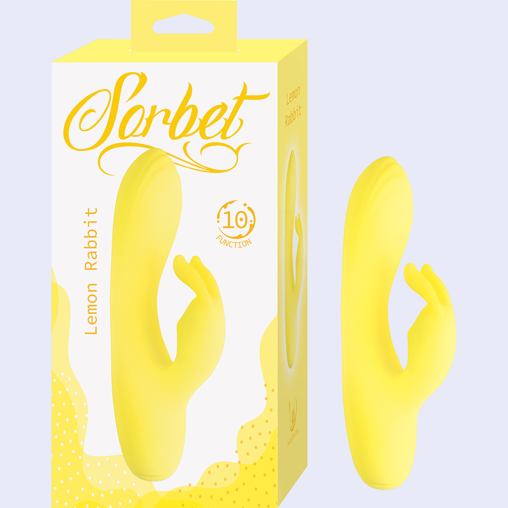 Nasstoys Sorbet Lemon Rabbit Vibrator - La Pepa
