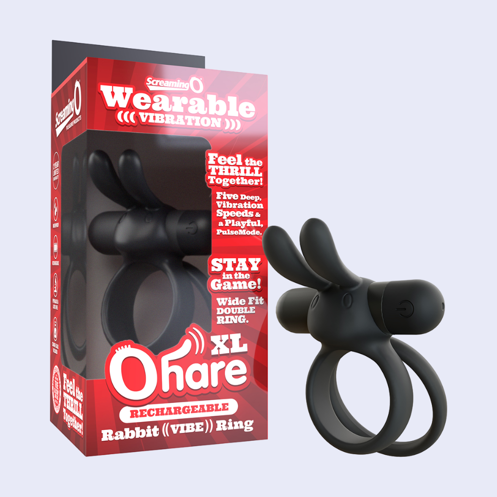 Screaming O Rechargeable Ohare XL Vibrating Cock Ring - La Pepa