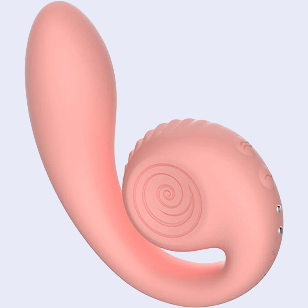 Snail Vibe Gizi Dual Stimulation Rabbit Vibrator - La Pepa