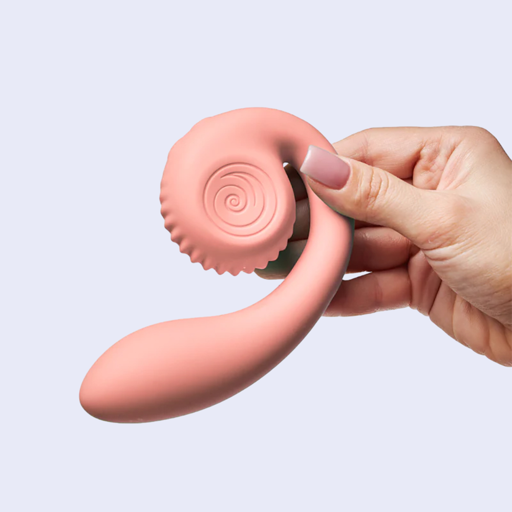 Snail Vibe Gizi Dual Stimulation Rabbit Vibrator - La Pepa