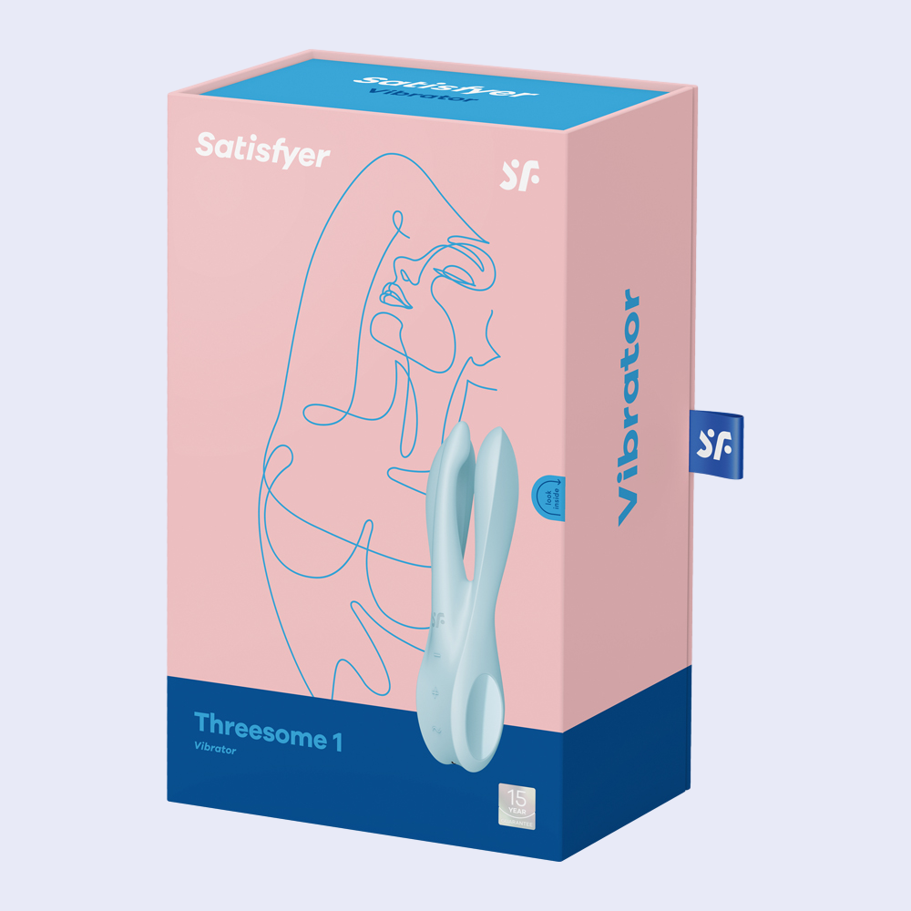 Satisfyer Threesome 1 Lay-On Vibrator - La Pepa
