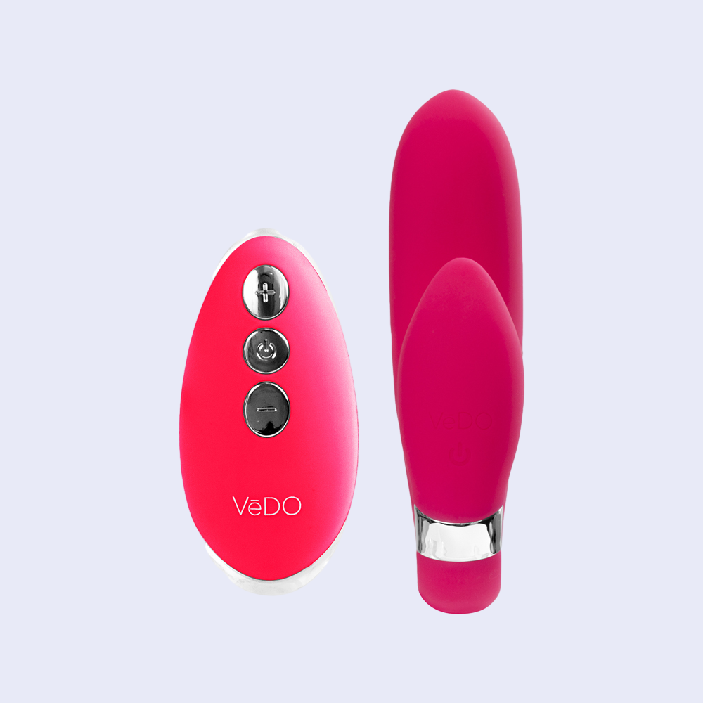 VeDO Jeni Dual Motor Rabbit Vibrator with Remote - La Pepa
