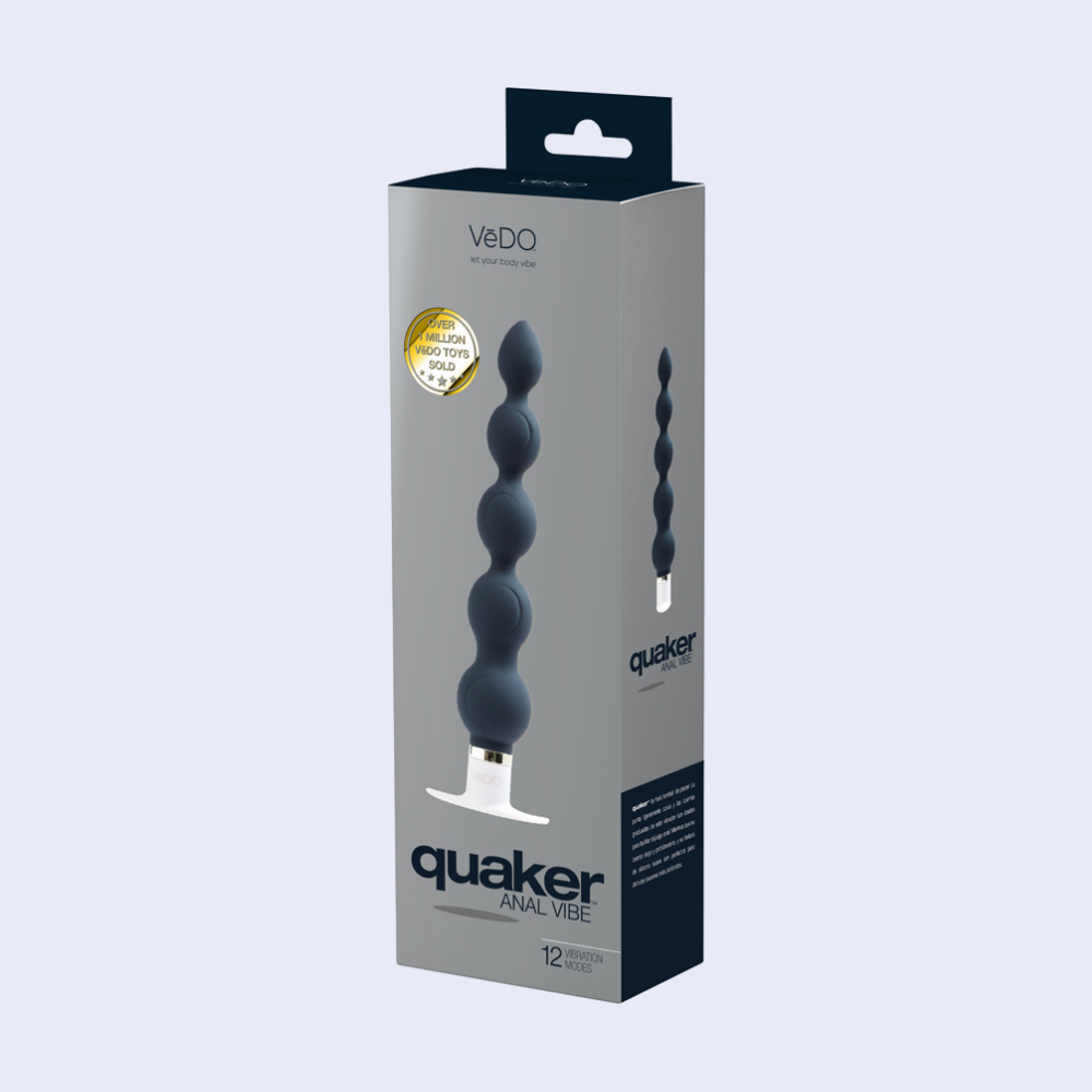 VeDO Quaker Beaded Anal Vibrator - La Pepa