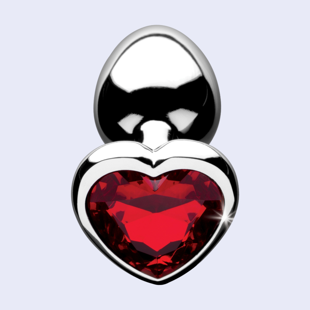 Booty Sparks Heart Gem Metal Anal Plug - La Pepa