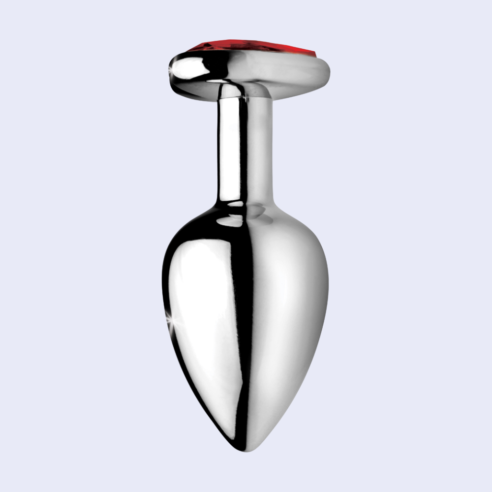 Booty Sparks Heart Gem Metal Anal Plug - La Pepa