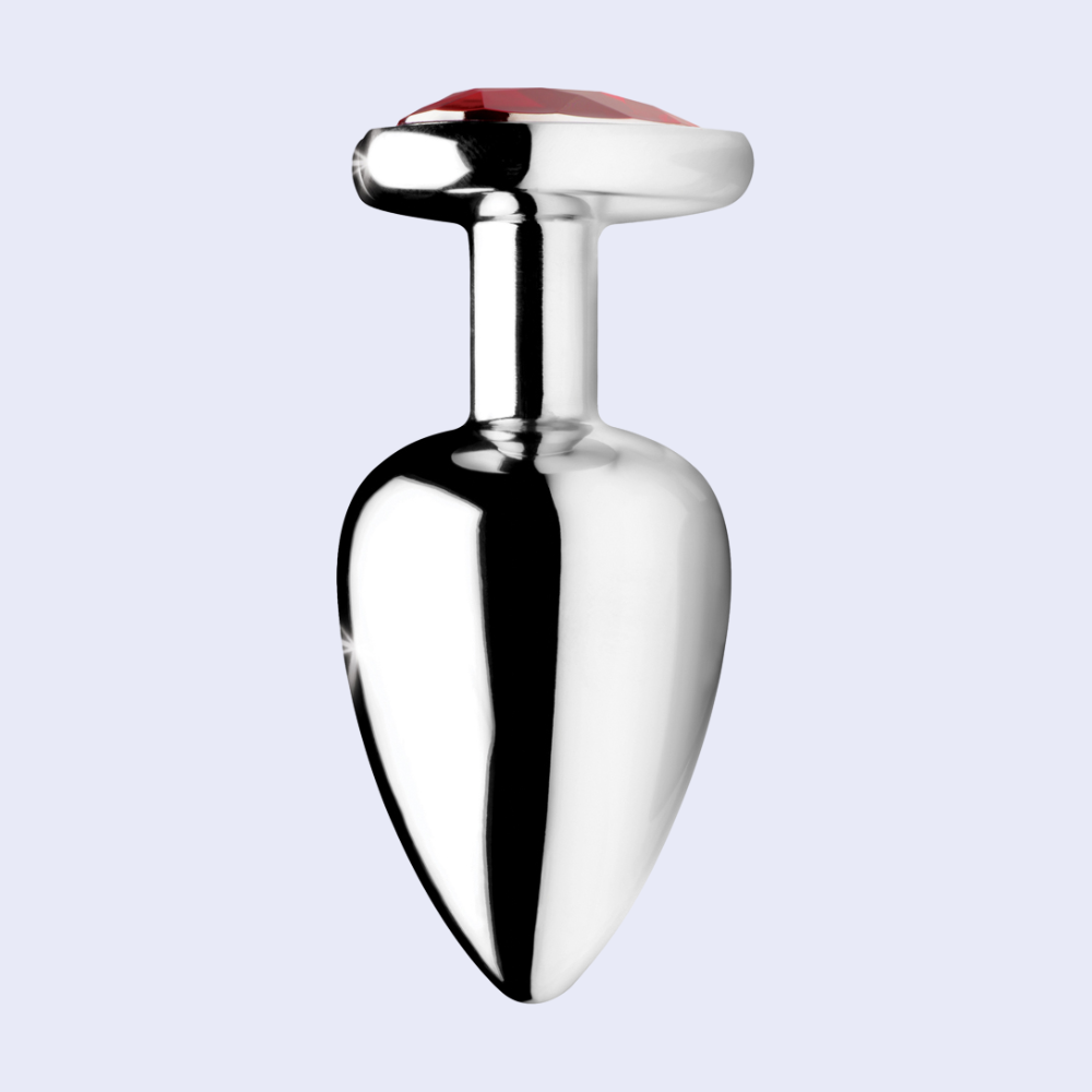 Booty Sparks Heart Gem Metal Anal Plug - La Pepa
