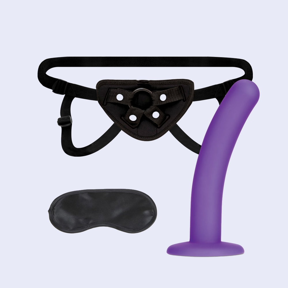 LUX FETISH 5" Strap-On Harness Set
